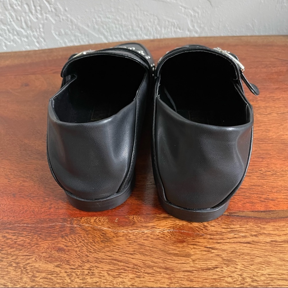 Vintage Havana  Slip-On/ Loafer in Black with Silver Handwear‎ Size: 8 - Picture 4 of 10